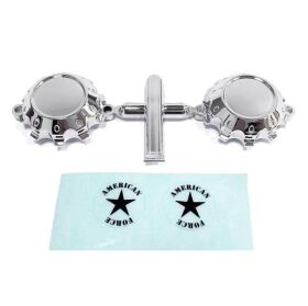 CEN Chrome Wheel Cap (w/decal, for American Force H01...