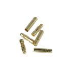 Robitronic 3.0mm Stecker und Buchse (3 Paare) / RA60147