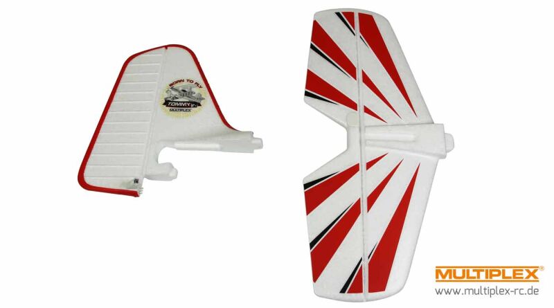 Multiplex Tommy jr. Ersatzteil Leitwerke / 1-02181