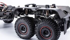 AMEWI / AMXRock RCX10.3P Scale Crawler 6x6 Pick-Up 1:10 ARTR schwarz / 22559