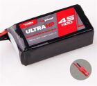 Robbe Modellsport RO-POWER ULTRA HP 1100MAH 14,8 VOLT 4S 25(50)C LIPO AKKU, BEC STECKER / 7404