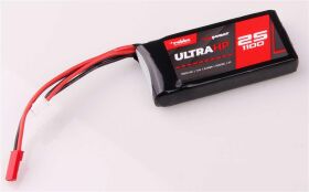 Robbe Modellsport RO-POWER ULTRA HP 1100MAH 7,4 VOLT 2S 25(50)C LIPO AKKU, BEC STECKER / 7402