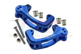 GPM TRAXXAS SLEDGE blue ALUMINUM 7075-T6 FRONT C HUBS...