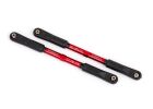 TRAXXAS Sledge Sturz-Links hi 144mm Alu rot mit Kugelpfannen montiert / TRX9548R