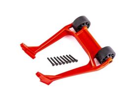 TRAXXAS Sledge Wheelie-Bar rot (montiert) / TRX9576R