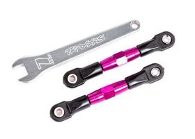 TRAXXAS Drag Slash Sturz-Spurstange hi Alurohr pink...
