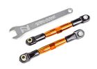TRAXXAS Drag Slash Sturz-Spurstange vo Alurohr orange eloxiert / TRX2444T
