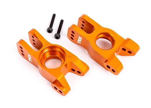 TRAXXAS Sledge® Radträger Alu l/r hi orange eloxiert / TRX9552T