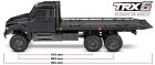 TRAXXAS TRX6 Ultimate RC Hauler Flatbed Truck 6x6 RTR  / TRX88086-4BLK