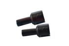 GPM black TRAXXAS Sledge MEDIUM CARBON STEEL CENTER DIFF OUTPUT CUP - 2PC SET / SLE041SBK