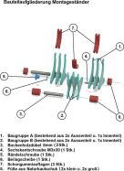 Robbe Modellsport Rumpfhalter Typ "S" bis ca. 25mm für F3K u.ä. Modelle / 50613