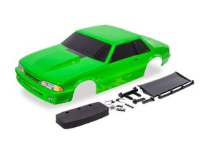 TRAXXAS Karo Ford Mustang Fox Body grün lackiert...