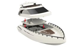 AMEWI / Rising Sun Cruise Yacht 380mm 2,4GHz RTR / 26100