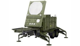 AMEWI / U.S. M747 Sattelauflieger Radar grün KIT /...