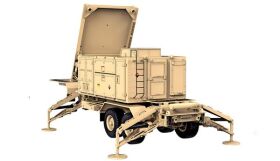 AMEWI / U.S. M747 Sattelauflieger Radar sand KIT / 22562