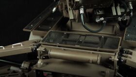 AMEWI / U.S. M747 Sattelaufflieger Raketenwerfer grün KIT / 22563