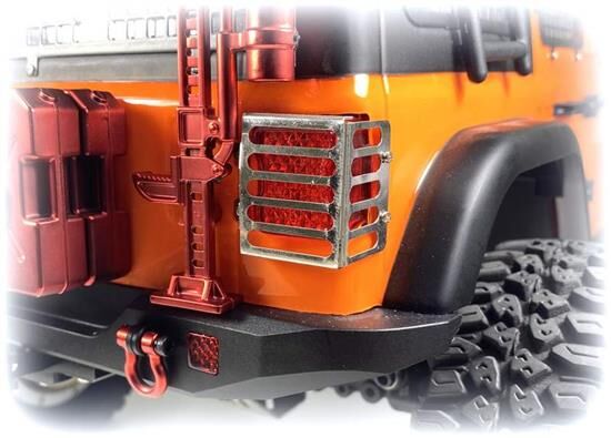 ABSIMA Aluminium Abdeckung für Sherpa Rückleuchten (2 St.) / 1230726