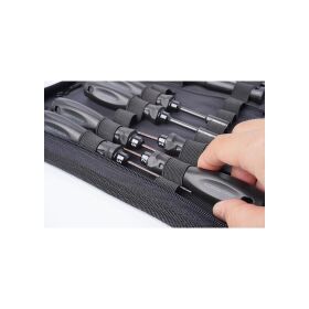 Koswork 11pcs Tool Set (w/Parts Box & Tool Bag) (Light Tri Handle) / KOS13217