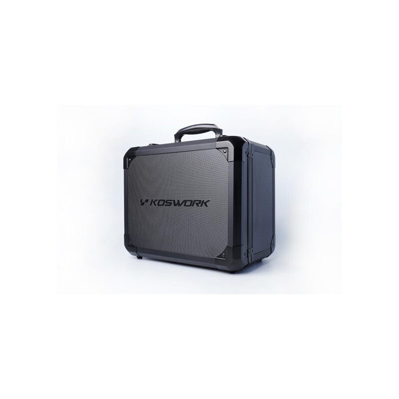 Koswork Mini Black V2 Aluminum Carry Case (w/Flysky Noble NB4 foam) / KOS32302-NB4
