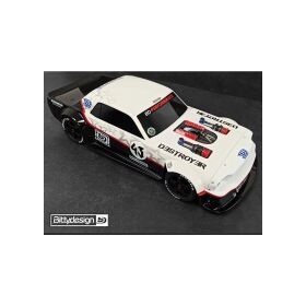 Bittydesign Destroyer Clear Body Shell for ARRMA Infraction | Limitless 1/7 RTR / BDMC7-DSTY