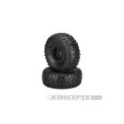 JConcepts Landmines - yellow compound  2pc. (Pre-mounted for Traxxas UDR on #3393B wheels) / JCO4011-3095