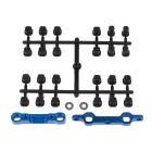 Team Associated DR10 FT Arm Mount Set, aluminum / AE72014