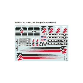 JConcepts F2 - Traxxas Sledge body / JCO0479