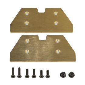 Team Associated DR10 FT Front Bumper Weights, 50g / AE72107