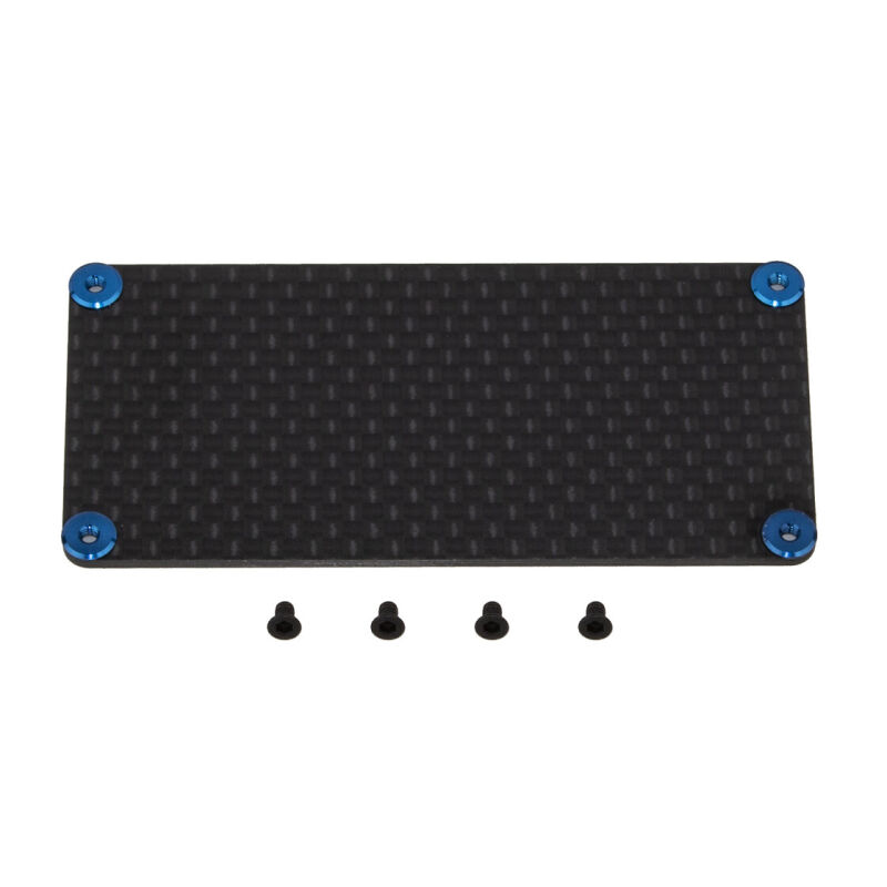 Team Associated RC10B6.4 FT ESC Weight, carbon fiber / AE91975