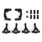 Team Associated RC10B6.4 -1mm Scrub Caster and Steering Blocks / AE91901