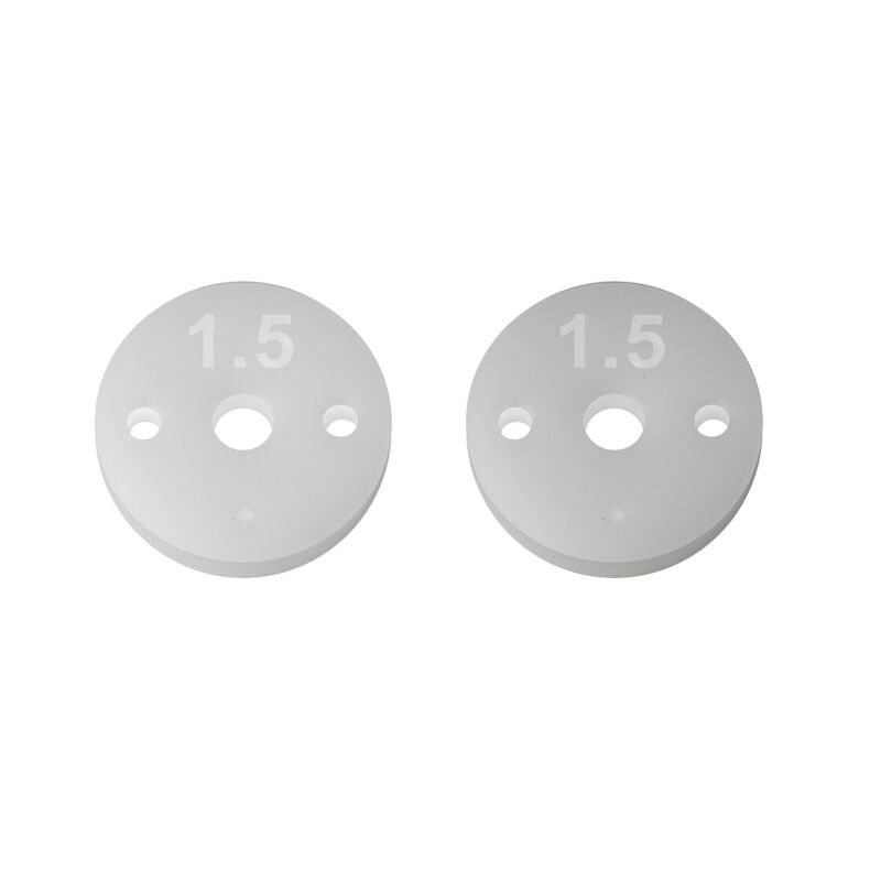 Team Associated FT 13mm Shock Pistons, 2.5mm, 2x1.5 / AE91931