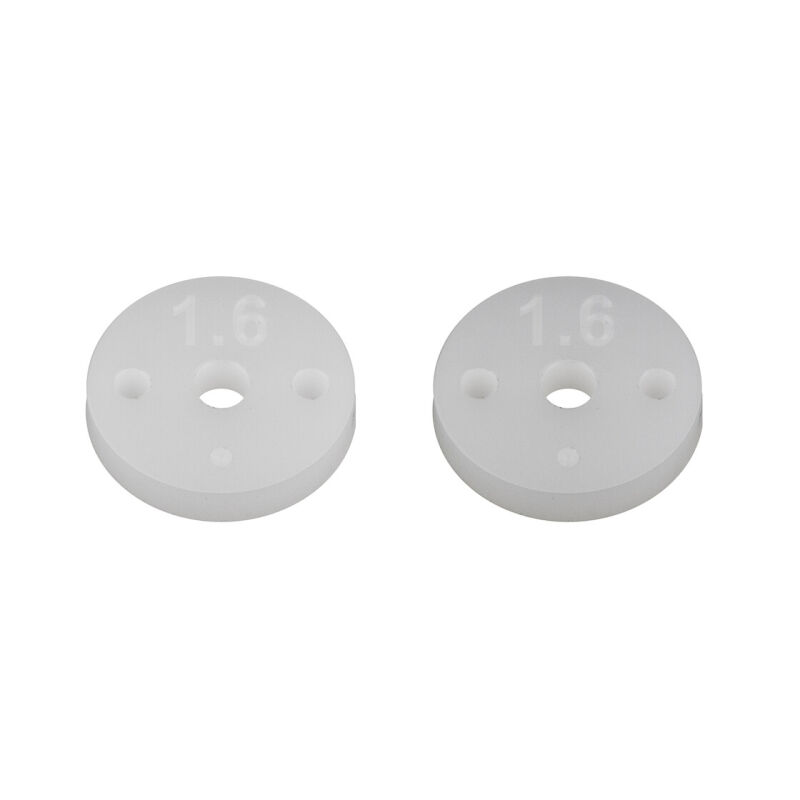 Team Associated FT 13mm Shock Pistons, 2.5mm, 2x1.6 / AE91932