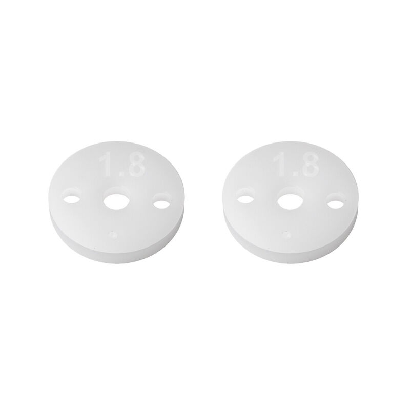 Team Associated FT 13mm Shock Pistons, 2.5mm, 2x1.8 / AE91934