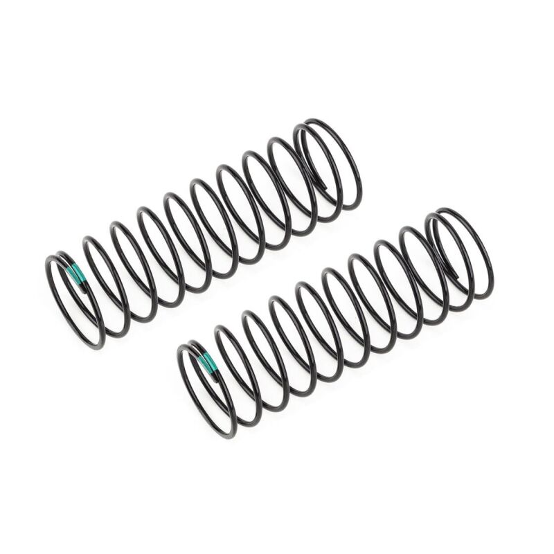 Team Associated 13mm Rear Shock Springs, green 1.8lb/in, L61, 11.5T, 1.2D / AE91947