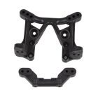 Team Associated DR10M Front Shock Tower and Rear Ballstud Mount / AE72038