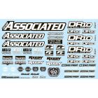 Team Associated DR10 Decal Sheet / AE71089