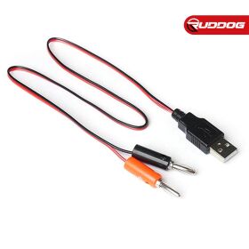 Koswork Power Lead/Cable (USB to 4mm Banana Plugs) 50cm /...