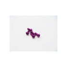 Hiro Seiko  Alloy Hex Socket Button Head Screw M3x15  (4pcs | Purple) / HS-48709
