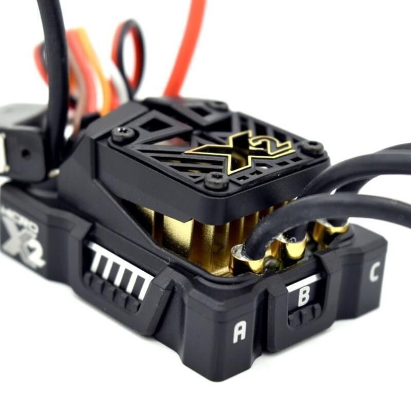 Castle Creations MAMBA MICRO X2, 16.8V, WP SENSORED ESC (4.0MM) / CC-010-0171-00