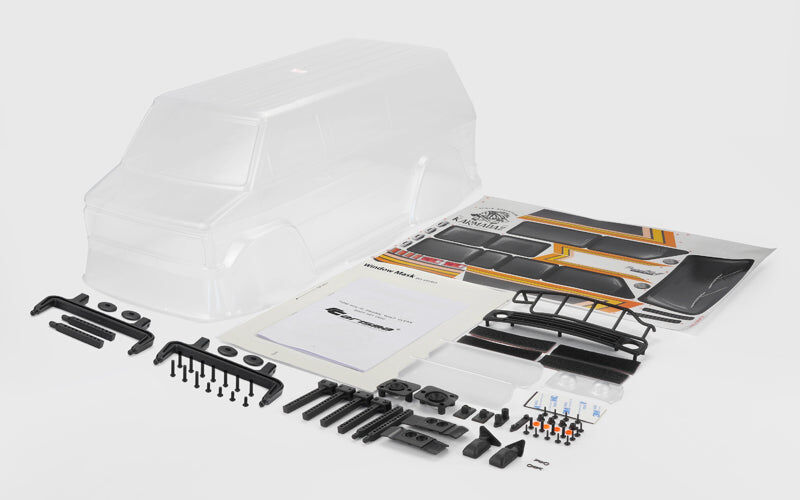 Carisma RC SCA-1E PRAIRIE WOLF CLEAR BODY SET(324) / CA-16292