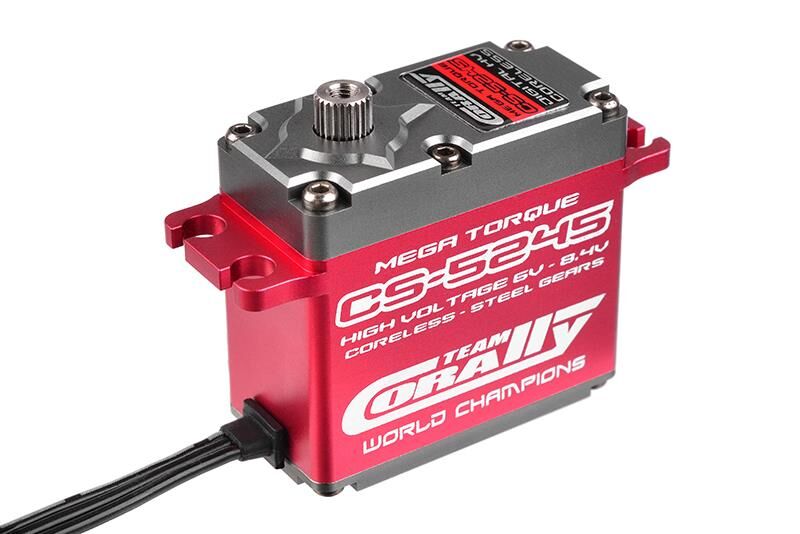 Team Corally CS-5245 HV Ultra High Torque Servo High Voltage Glockenankermotor Stahl Zahnräder Kugelgelagert Aluminium Gehäuse / C-52005