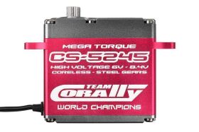 Team Corally CS-5245 HV Ultra High Torque Servo High Voltage Glockenankermotor Stahl Zahnräder Kugelgelagert Aluminium Gehäuse / C-52005