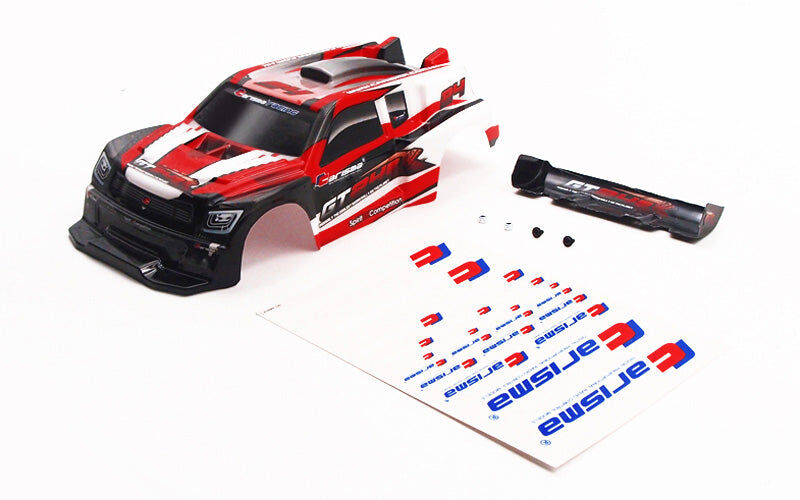 Carisma RC GT24R PAINTED AND DECORATED BODY(RED) / CA-15647