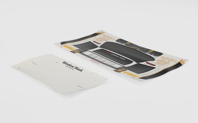 Carisma RC SCA-1E COYOTE 2.1 DECAL SHEET SET / CA-16288