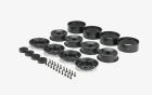 Carisma RC SCA-1E 1.9 BEADLOCK WHEEL SET (BLK) / CA-16303