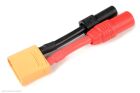 Revtec Power Adapterkabel XT-90 Stecker <=> AS-150 + XT-150 Buchses 10AWG Silikon Kabel 1 St