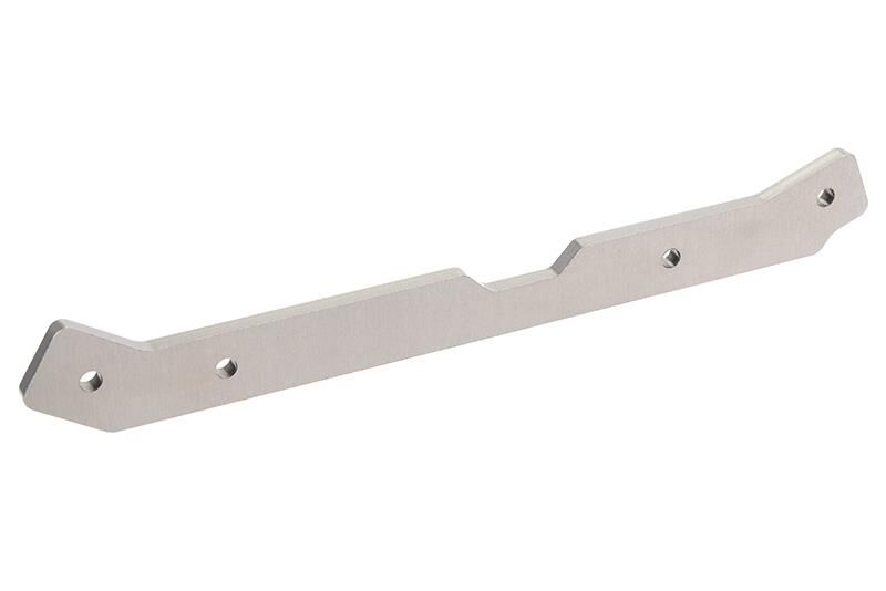 Team Corally Chassis Stiffener XTR SWB 7075 Aluminum silver-grey 1 pc / C-00180-816