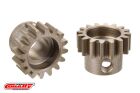 Team Corally M1.0 Pinion Short Wide Teeth Hardened Steel 16 Teeth Shaft Dia. 8mm / C-73816