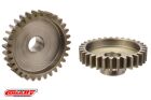 Team Corally M1.0 Pinion Short Wide Teeth Hardened Steel 31 Teeth Shaft Dia. 8mm / C-73831