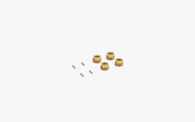 Carisma RC MSA-1E BRASS WEIGHT WHEEL HEX SET / CA-16304